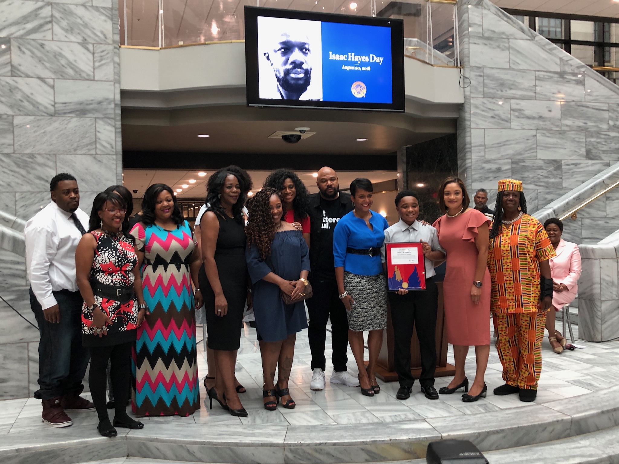 Isaac Hayes Day, August 20, 2018