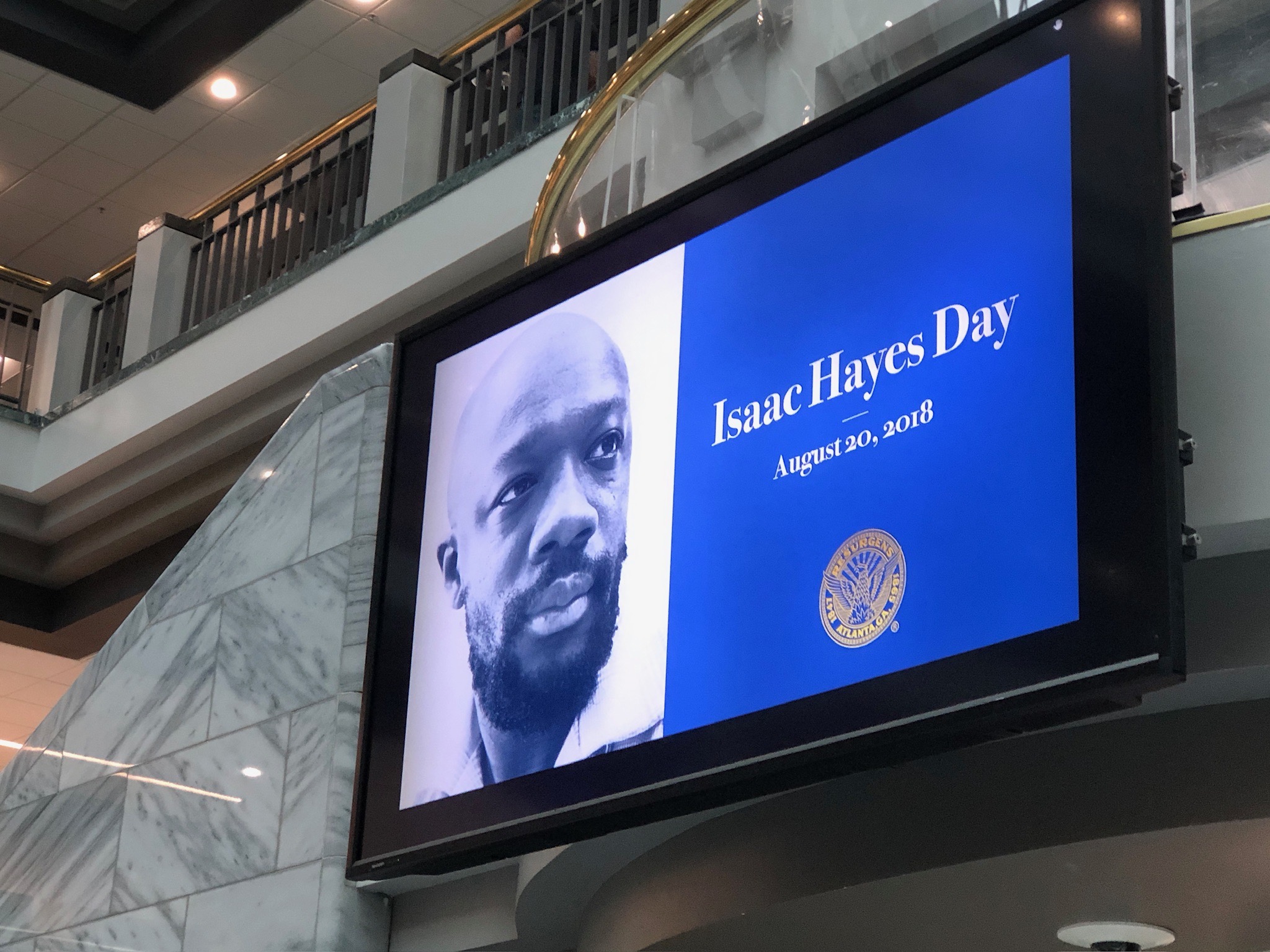 Isaac Hayes Day, August 20, 2018